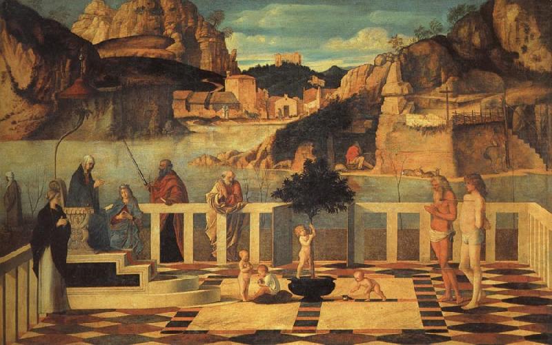 Giovanni Bellini Sacred Allegory china oil painting image